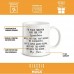 I’d Walk Through Fire For You series，Fun and satirical coffee mug, a gift for  Grandma