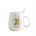 Ceramic bear mug