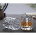 Hand Made Whiskey Glass - Bark