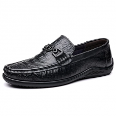 Men's Classic Crocodile Leather Shoes