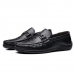 Men's Classic Crocodile Leather Shoes