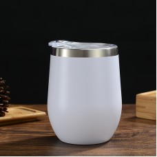 12oz stainless steel U-shaped vacuum flask